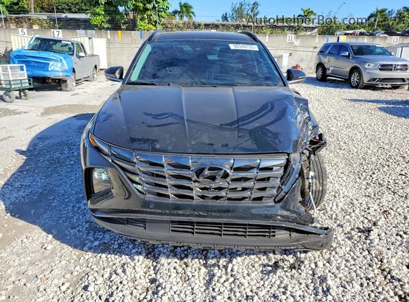 5NMJE3AE3PH197953 2023 HYUNDAI TUCSON Black Widok z przodu