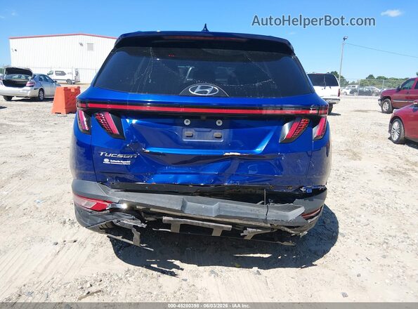 5NMJE3AE7NH059748 2022 HYUNDAI TUCSON Blue Вид спереду