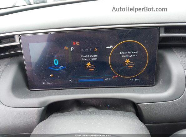 5NMJE3DE5RH395450 2024 HYUNDAI TUCSON Серый Вид задних сидений