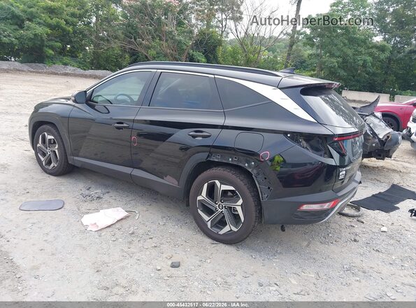 5NMJE3DEXRH331971 2024 HYUNDAI TUCSON Black Задня ліва чверть