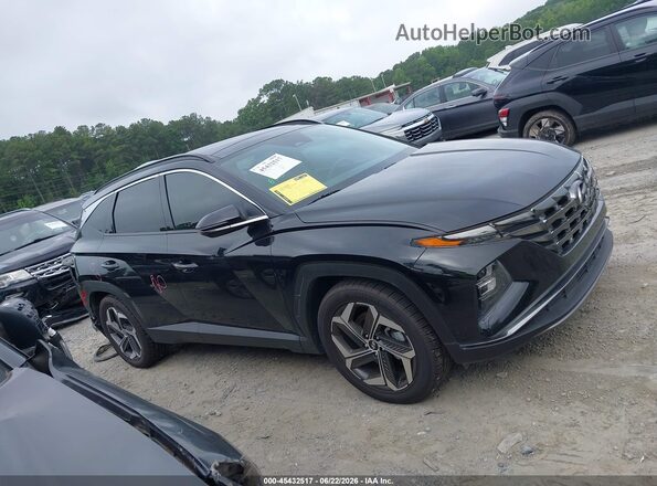 5NMJE3DEXRH331971 2024 HYUNDAI TUCSON Black Вид задньої частини салону