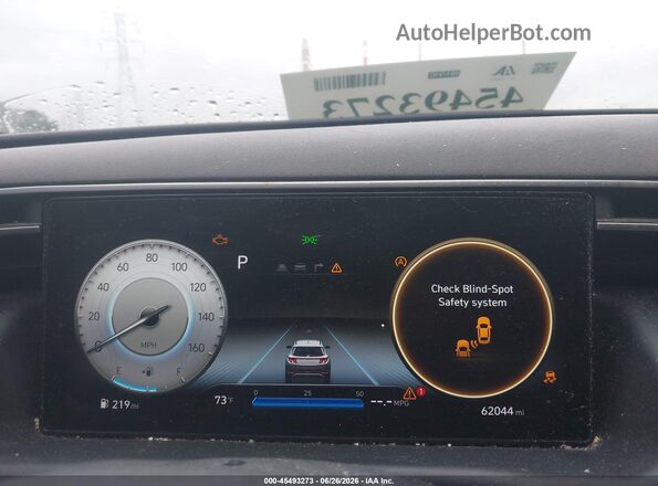 5NMJECAE0NH044332 2022 HYUNDAI TUCSON Black Հետևի նստատեղերի տեսք