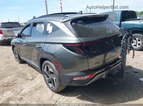 5NMJECAE1NH157609 2022 HYUNDAI TUCSON Gray უკანა მარცხენა