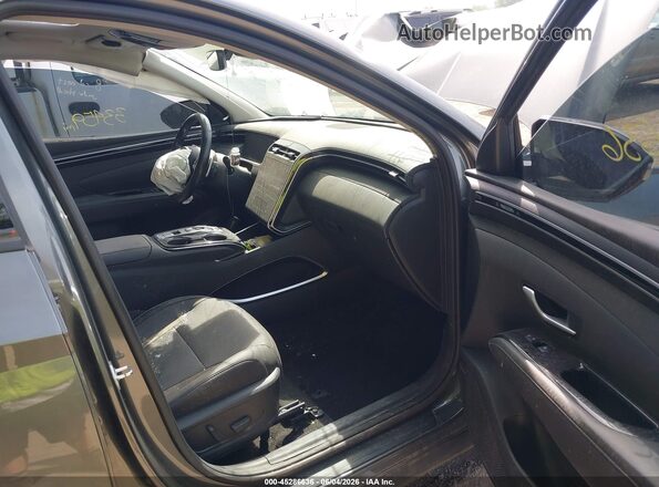 5NMJECAE1NH157609 2022 HYUNDAI TUCSON Gray წინა სალონის ხედი