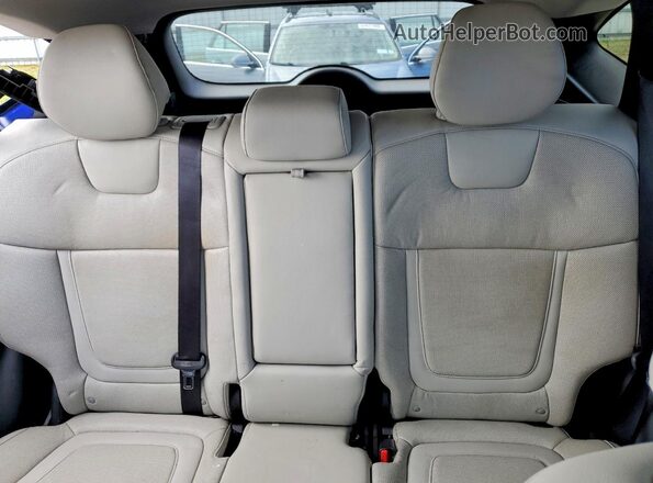 5NMJECAE2NH143606 2022 HYUNDAI TUCSON Blue უკანა სავარძლების ხედი