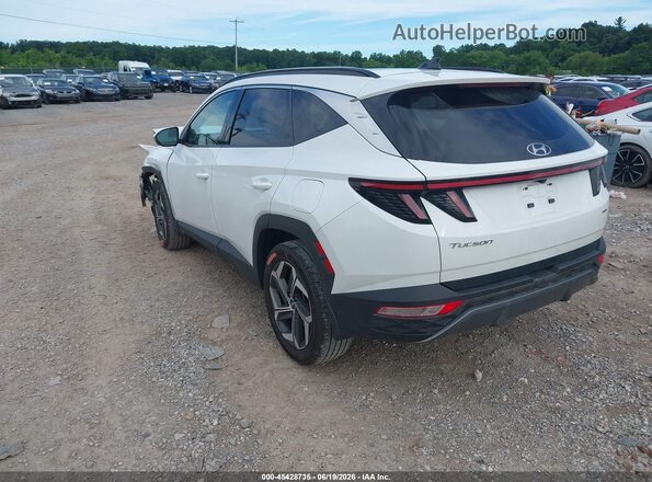 5NMJECAE2NH148000 2022 HYUNDAI TUCSON White Задня ліва чверть
