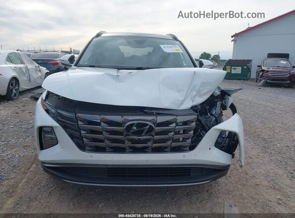 5NMJECAE2NH148000 2022 HYUNDAI TUCSON White Вид щитка приладів