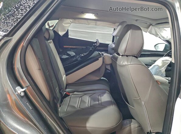 5NMJECAE3PH213892 2023 HYUNDAI TUCSON Gray Vista interior trasera