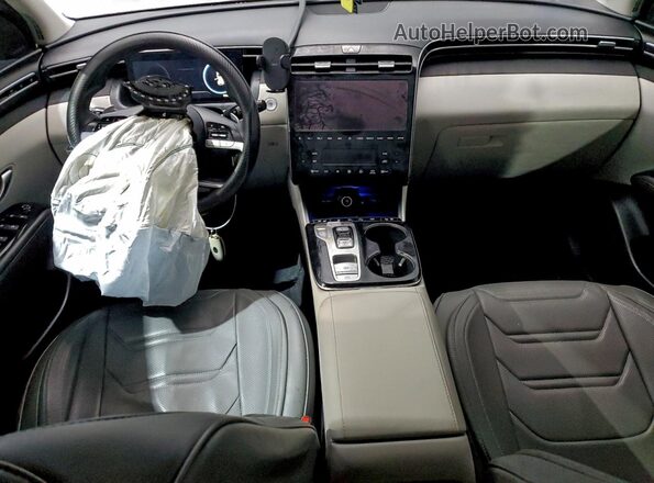 5NMJECAE3PH213892 2023 HYUNDAI TUCSON Gray Vista del salpicadero