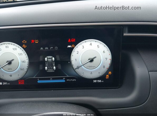 5NMJECAE4PH189439 2023 HYUNDAI TUCSON Silver უკანა სავარძლების ხედი