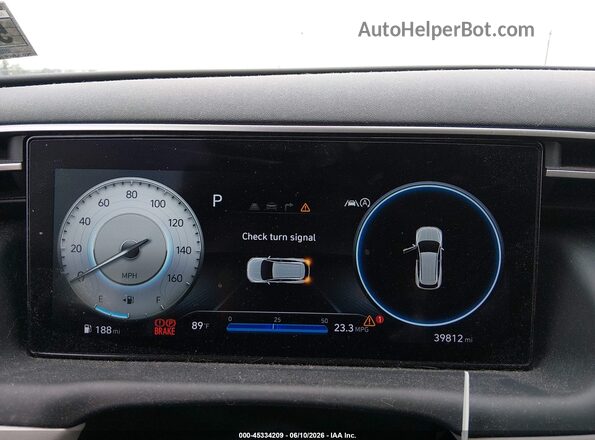 5NMJECAE5NH114116 2022 HYUNDAI TUCSON Черный Вид задних сидений