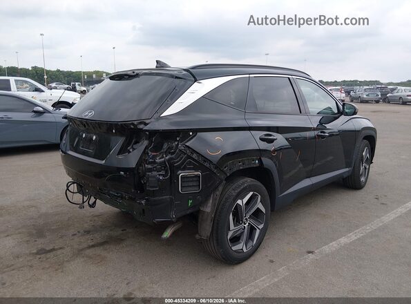 5NMJECAE5NH114116 2022 HYUNDAI TUCSON Черный Задняя правая четверть