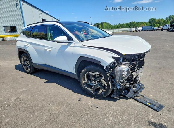 5NMJECAE5NH161341 2022 HYUNDAI TUCSON White წინა მარჯვენა