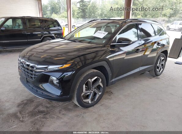 5NMJECAE8NH009716 2022 HYUNDAI TUCSON Black Front left