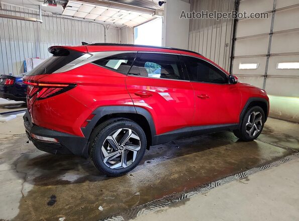 5NMJECAE8NH084254 2022 HYUNDAI TUCSON Red Հետևի աջ