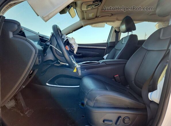5NMJECAE8PH205643 2023 HYUNDAI TUCSON White Front interior view