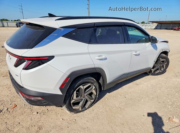 5NMJECAE8PH205643 2023 HYUNDAI TUCSON White Rear right