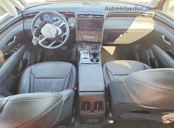 5NMJECAE8PH205643 2023 HYUNDAI TUCSON White Dashboard view