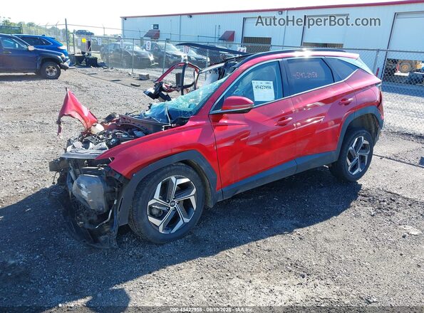 5NMJECAE8PH274624 2023 HYUNDAI TUCSON Red Vista tres cuartos delantera izquierda