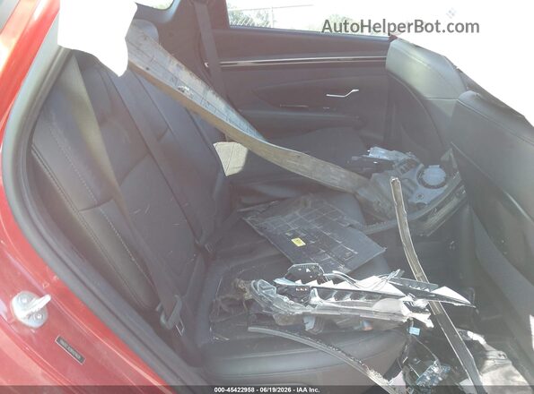 5NMJECAE8PH274624 2023 HYUNDAI TUCSON Red Vista de la etiqueta del VIN