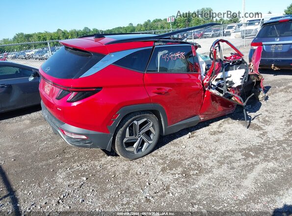 5NMJECAE8PH274624 2023 HYUNDAI TUCSON Red Trasero derecho