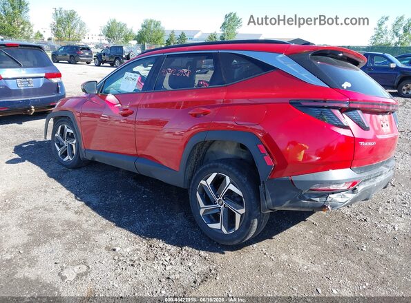 5NMJECAE8PH274624 2023 HYUNDAI TUCSON Red Trasero izquierdo