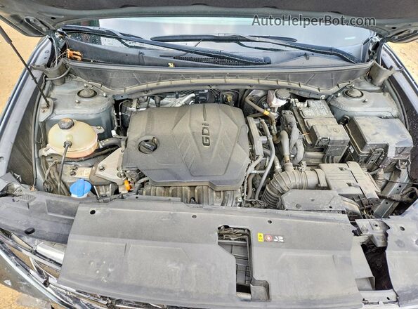 5NMJECAEXNH081713 2022 HYUNDAI TUCSON Gray Widok komory silnika