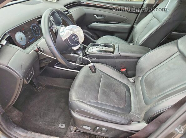5NMJECAEXNH081713 2022 HYUNDAI TUCSON Gray Widok wnętrza z przodu