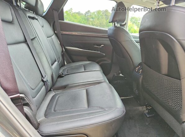 5NMJECAEXNH081713 2022 HYUNDAI TUCSON Gray Widok wnętrza z tyłu