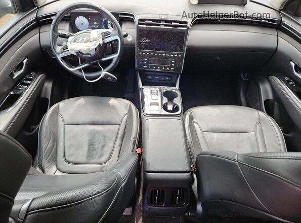 5NMJECAEXNH081713 2022 HYUNDAI TUCSON Gray Widok deski rozdzielczej