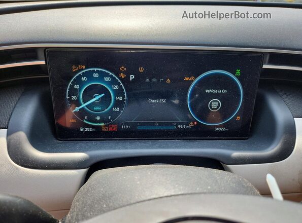 5NMJECAEXPH210245 2023 HYUNDAI TUCSON Gray 