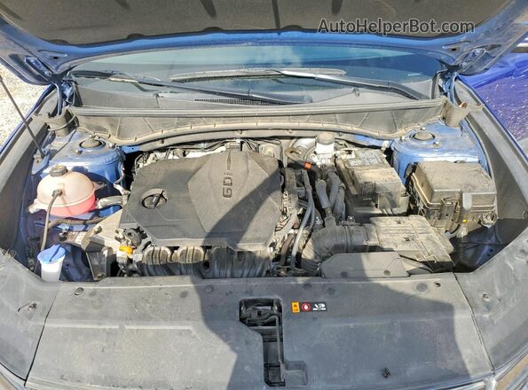 5NMJECDE3RH354623 2024 HYUNDAI TUCSON Blue Vista del compartimento del motor