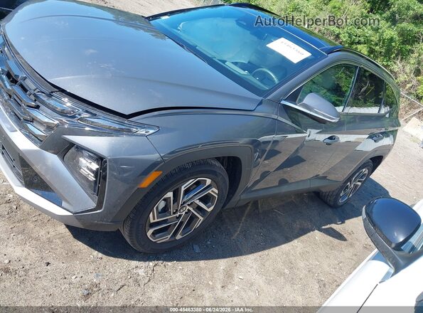 5NMJECDE5TH634566 2026 HYUNDAI TUCSON Gray Առջևի ձախ երեք քառորդ տեսարան