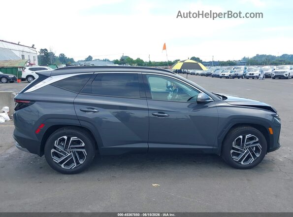 5NMJECDE9SH567341 2025 HYUNDAI TUCSON Gray უკანა სალონის ხედი