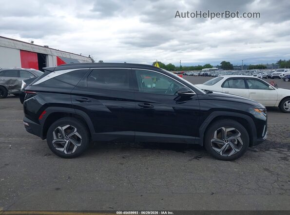 5NMJECDEXRH390180 2024 HYUNDAI TUCSON Black უკანა სალონის ხედი