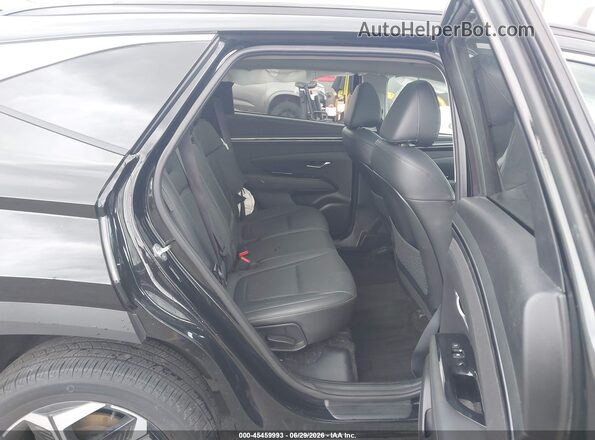 5NMJECDEXRH390180 2024 HYUNDAI TUCSON Black VIN კოდის სტიკერის ხედი