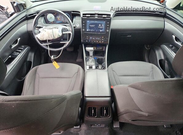 5NMJF3AE1NH004936 2022 HYUNDAI TUCSON Black Widok deski rozdzielczej