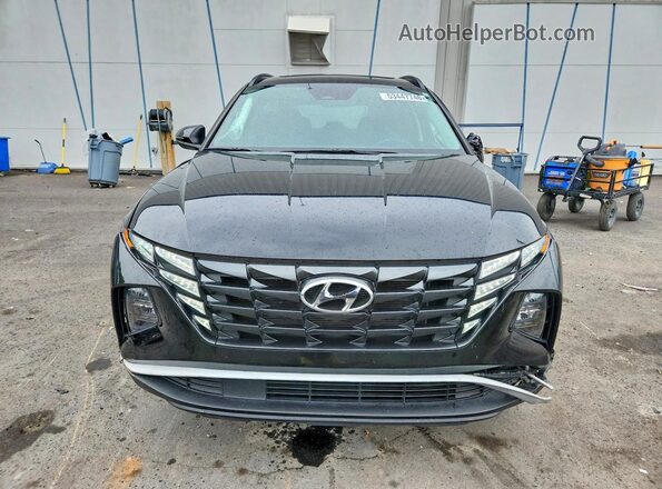 5NMJF3AE1NH004936 2022 HYUNDAI TUCSON Black Widok z przodu