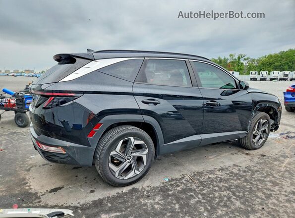 5NMJF3AE1NH004936 2022 HYUNDAI TUCSON Black Tył prawy