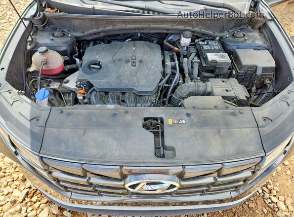 5NMJF3AE2NH129265 2022 HYUNDAI TUCSON Black Widok komory silnika