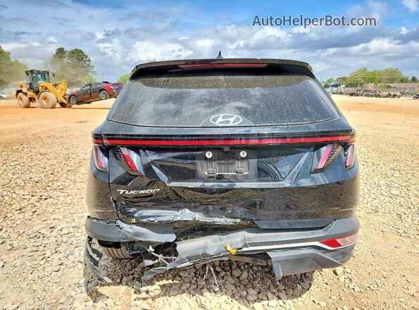 5NMJF3AE2NH129265 2022 HYUNDAI TUCSON Black Widok z tyłu