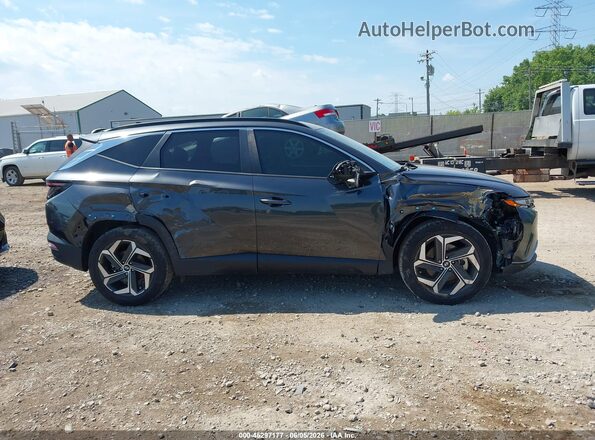 5NMJF3AE3PH234982 2023 HYUNDAI TUCSON Серый Вид задней части салона