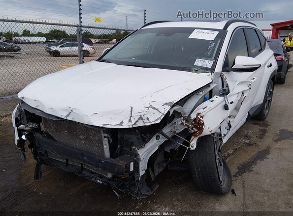 5NMJF3AE3PH235565 2023 HYUNDAI TUCSON White Передня ліва чверть