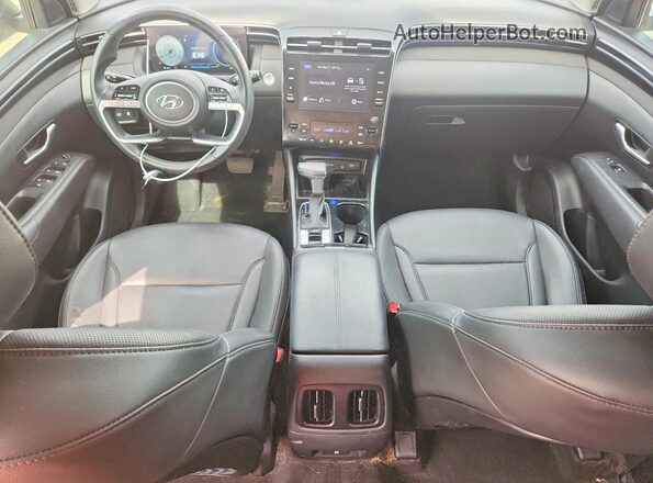 5NMJF3AE3PH254486 2023 HYUNDAI TUCSON White Dashboard view