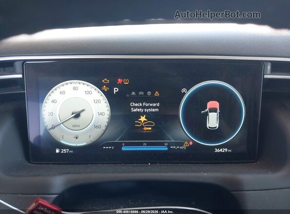 5NMJF3AE4PH265609 2023 HYUNDAI TUCSON Blue Vista de los asientos traseros