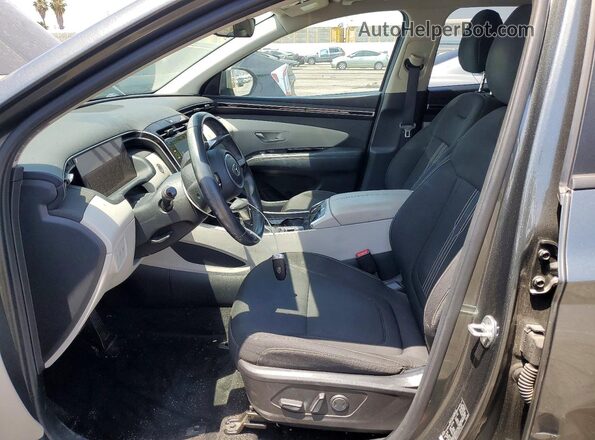 5NMJF3AE5NH159540 2022 HYUNDAI TUCSON Gray Widok wnętrza z przodu