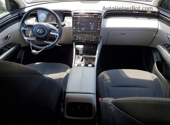 5NMJF3AE5NH159540 2022 HYUNDAI TUCSON Gray Widok deski rozdzielczej