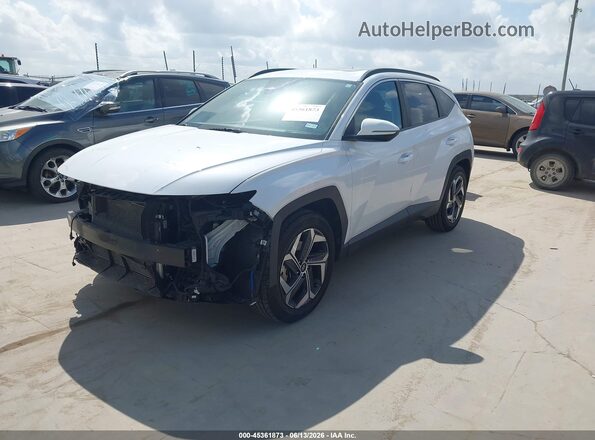 5NMJF3AE6NH009016 2022 HYUNDAI TUCSON White Передня ліва чверть