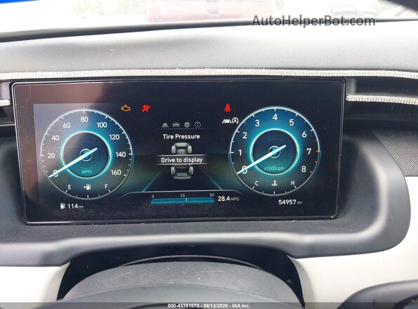 5NMJF3AE6NH009016 2022 HYUNDAI TUCSON White Вид задніх сидінь
