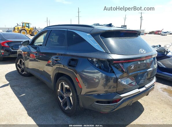 5NMJF3AE6NH065439 2022 HYUNDAI TUCSON Gray Հետևի ձախ